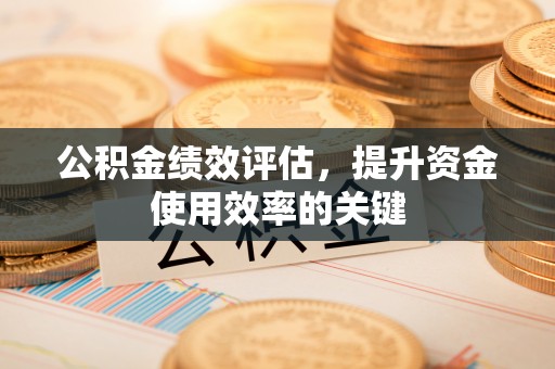 德安公积金绩效评估，提升资金使用效率的关键